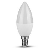 BEC LED E14 C37 5.5W 4000K ALB NEUTRU, CIP SAMSUNG