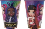 Set de 2 pahare pentru copii Ils I Love, plastic, multicolor, 10 x 8 x 8 cm, 260 ml