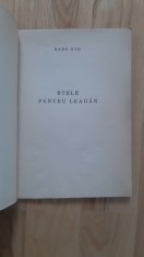 Radu Gyr - Stele pentru leagan (1936) prima editie princeps