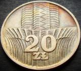 Cumpara ieftin Moneda 20 ZLOTI - POLONIA, anul 1974 * cod 3328 B, Europa
