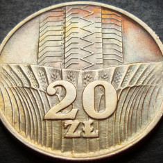 Moneda 20 ZLOTI - POLONIA, anul 1974 * cod 3328 B