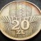 Moneda 20 ZLOTI - POLONIA, anul 1974 * cod 3328 B