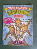 Revista poster Testoasele Ninja- Capcana nr. 2 / 1992 , Egmont / R6P5F