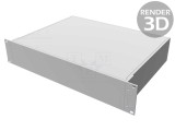 Carcasă aluminiu HAMMOND stand montare rack 19" 2U 422x89mm