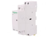 Contactor 2P 25A 20VAC NO IP20