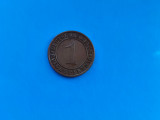 1 Pfennig 1934 -A- Germania-stare foarte buna-patina frumoasa, Europa