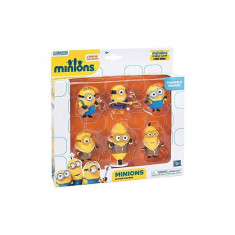 Set de 6 minifigurine Minions cu brate articulate foto