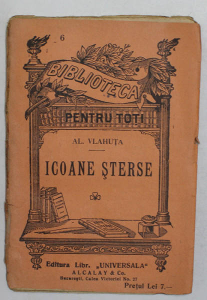 ICOANE STERSE de AL. VLAHUTA , EDITIE INTERBELICA