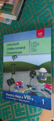 LITERATURA LIMBA ROMANA COMUNICARE CLASA A 8 A COLUMBAN CARSTOCEA GAL KUDOR foto