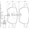 Set placute frana,frana disc SEAT ALHAMBRA (7V8, 7V9) (1996 - 2010) BOSCH 0 986 494 035