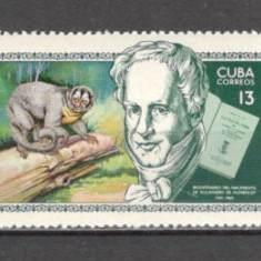 Cuba.1969 200 ani nastere A.von Humboldt-naturalist GC.153