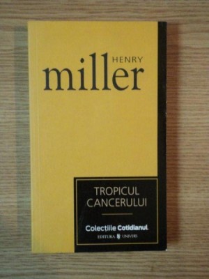 TROPICUL CANCERULUI de HENRY MILLER foto