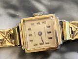 Ceas dama Juta,made in Germany, placat cu aur, inclusiv bratara, fabricat in anii 1950, in stare buna de functionare.