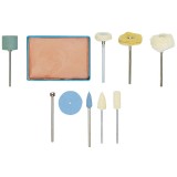 Proxxon 28285 - Set complet pentru slefuire fina si lustruire 10 bucati