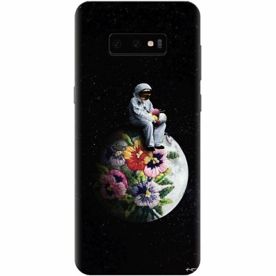 Husa silicon personalizata pentru Samsung Galaxy S10 Lite, Astronaut foto