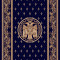 Covor Lotos, Model Bisericesc, 15032-810, Albastru, 80x150 cm, 1800 gr mp