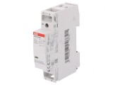 Contactor 2-polar 16A 12V NO x2