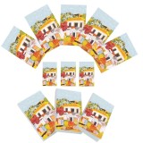 Set 11 Carnete Buzunar Soapta Stelelor Dimineata Insorita 5x8cm 100 Foi Velina Brosate Coperta Lucioasa