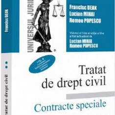 Tratat de drept civil. Contracte speciale Vol.2 - Francisc Deak, Lucian Mihai, Romeo Popescu