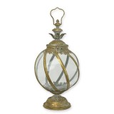 Felinar din metal auriu antichizat LA-142