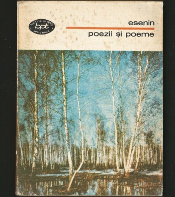 POEZII ȘI POEME - ESENIN - BPT foto
