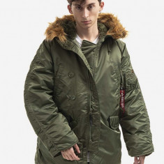 Alpha Industries geacă N3B bărbați, culoarea verde, de iarnă 100106.01-green