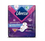 Absorbante Libresse Ultra Goodnight, 8 bucati