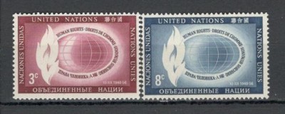 O.N.U.New York.1956 Ziua drepturilor omului SN.319 foto