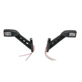 Set Lampi gabarit laterale LED cu brat 24V, rosu-alb-galben