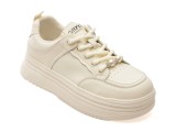 Pantofi sport GRYXX albi, 1701, din piele naturala