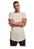 Cumpara ieftin Tricou cu maneca scurta pentru barbati Urban Classics Shaped Long Tee, bej, M - OUTLET