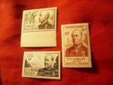 Serie Algeria colonie franceza 1953 - In onoarea Doctorilor Militari , 3 valori