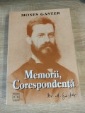 Moses Gaster - Memorii [fragmente]. Corespondenta (Editura Hasefer, 1998)