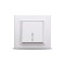 Intrerupator Cap Scara LED ST Alb Ovivo Mina