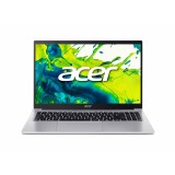 Laptop Acer Aspire Lite 15 AL15-33P, Intel Core 3 N355 1.9GHz, 16GB RAM, 512GB SSD, 15.6 FHD IPS, Wi-Fi, Bluetooth, Argintiu