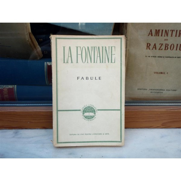 Fabule , La Fontaine , 1958