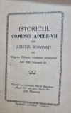 Istoricul Comunei Apele-Vii din Judetul Romanati - Grigorie Eliescu