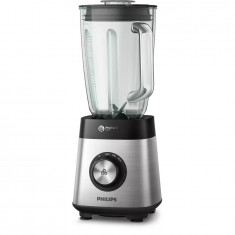 Blender Philips Core HR3573/90, 2l, 1000W, negru/argintiu