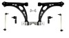Kit brate suspensie / directie VW Jetta III (08.2005 - 10.2010) - 6 piese QWP WSS1011