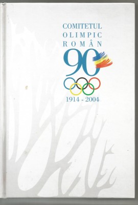 H(0) Anghel Vrabie COMITETUL OLOMPIC ROMAN 90 DE ANI-autograf foto