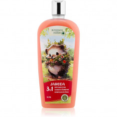 Bohemia Gifts & Cosmetics Bohemia Herbs Strawberry spumant de baie și gel de duș 500 ml