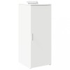 vidaXL Dulap Depozitare Alb 40x45x103.5cm Lemn, Raft, Birou, Hol, Mobila Depozitare