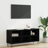 vidaXL Cabinet TV Stejar Negru 103,5 x 30 x 50 cm Lemn compozit 881925