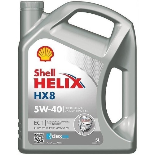 Ulei motor Shell Helix HX8 ect 5w40 C3 + OEM, 5 litri