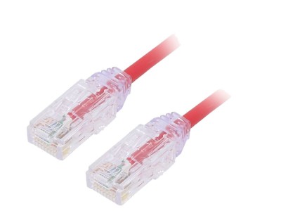 Patch cord U/UTP CAT6 5m Roșu foto