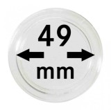 Capsule pentru monede - 10 buc. in cutie - 49 mm dimensiune intrare