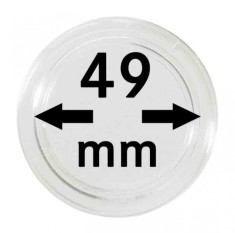 Capsule pentru monede - 10 buc. in cutie - 49 mm dimensiune intrare