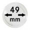 Capsule pentru monede - 10 buc. in cutie - 49 mm dimensiune intrare