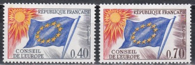 Franta 1969 - Consiliul Europei, MNH foto