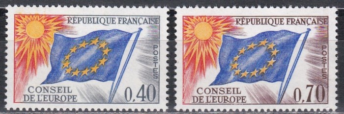 Franta 1969 - Consiliul Europei, MNH